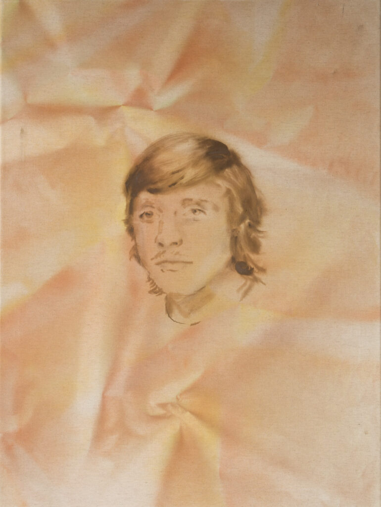 Młodziankowie 9 Młodzianek Andrzej Leper - olej na płótnie